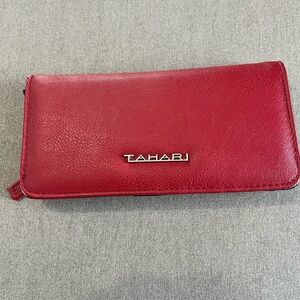 Tahari Red Wallet